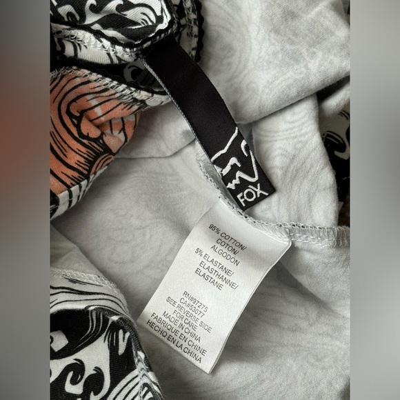 Y2k Fox Racing graphic watercolor tank top - Picture 5 of 5